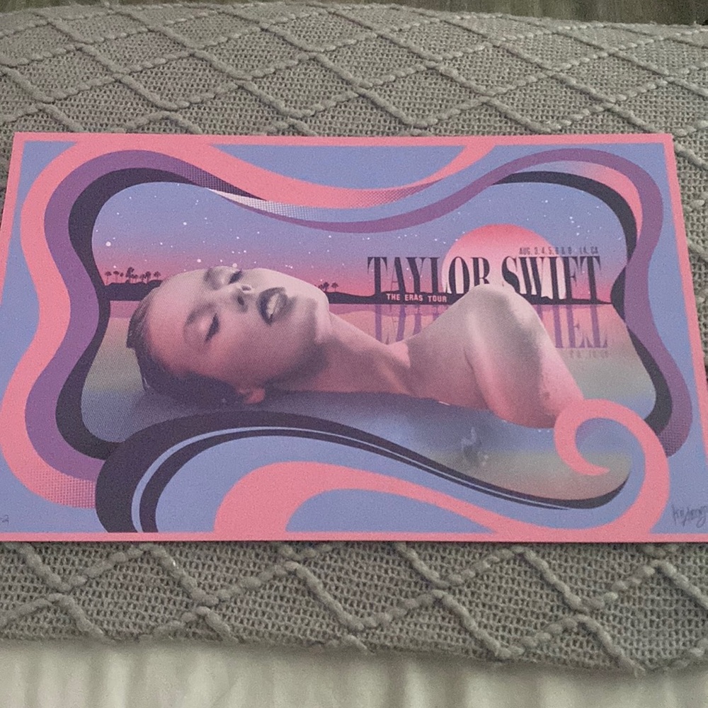 SoFi LA Show Taylor Swift Era’s Tour Poster